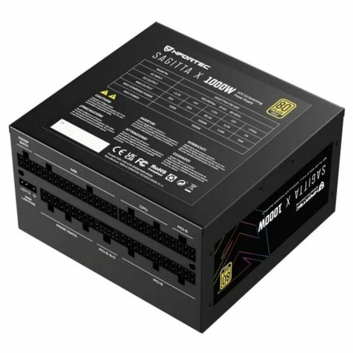 Fuente de Alimentación Nfortec NF-PSU-SAGITTAX-FM-1000W 1000 W 2