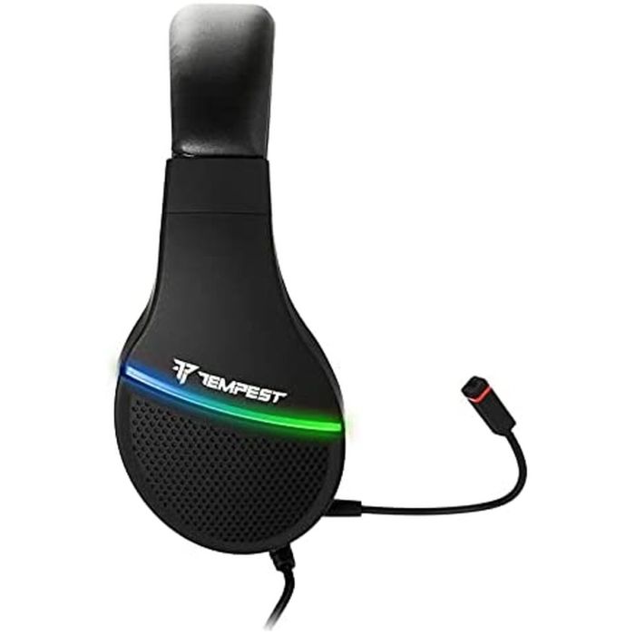 Auriculares con Micrófono Tempest GHS201 Negro 3 Auriculares con Micrófono Tempest GHS201 Negro 3