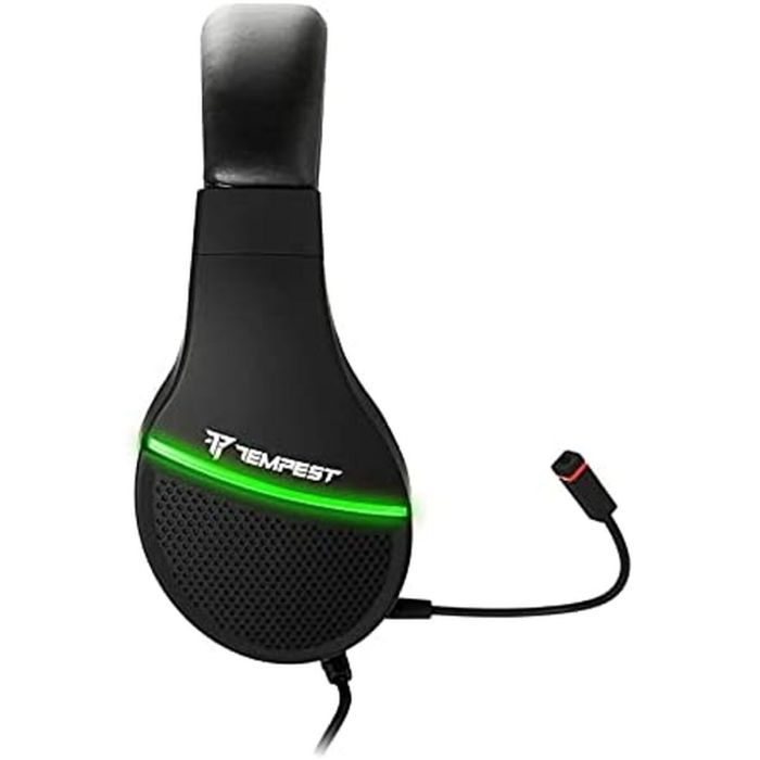 Auriculares con Micrófono Tempest GHS201 Negro 2 Auriculares con Micrófono Tempest GHS201 Negro 2