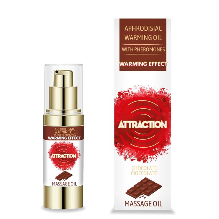 Aceite de Masaje Erótico Attraction Chocolate 30 ml 2