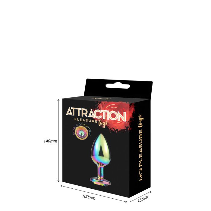 Plug Anal Attraction Mai Pleasure Toys Multicolor 7