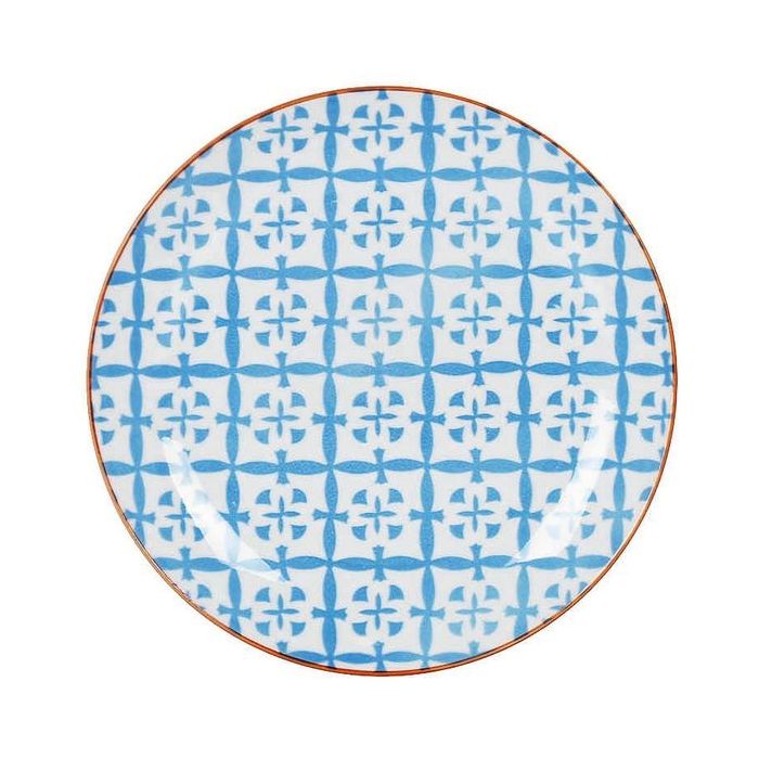 Plato de Postre La Mediterránea Invoke Porcelana (Ø 19 cm)