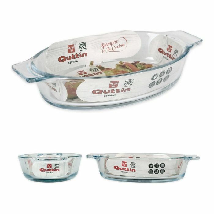 Fuente de Cocina Quttin Oval (400 cc) (20 x 11,5 cm) 3 Fuente de Cocina Quttin Oval (400 cc) (20 x 11,5 cm) 3