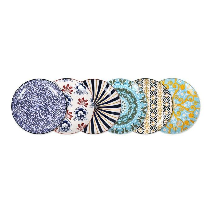 La Mediterranea Fuente Redonda Japonesa 20 cm Diámetro x 2.5 cm Alto. Surtido de 6 Diseños. (18 Unidades) La Mediterranea Fuente Redonda Japonesa 20 cm Diámetro x 2.5 cm Alto. Surtido de 6 Diseños. (18 Unidades)