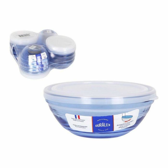 Fiambrera Duralex Marine Cristal Azul (Ø 14 cm) 1 Fiambrera Duralex Marine Cristal Azul (Ø 14 cm) 1