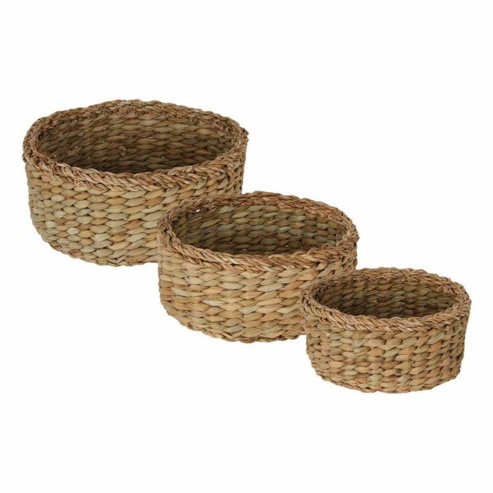Juego de Cestas Privilege Privilege Redonda Mimbre 26 x 11 cm (3 Piezas) (4 Unidades) 1 Juego de Cestas Privilege Privilege Redonda Mimbre 26 x 11 cm (3 Piezas) (4 Unidades) 1