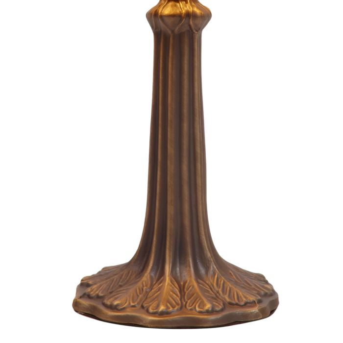 Lámpara de mesa Viro Belle Rouge Granate Zinc 60 W 30 x 50 x 30 cm 2