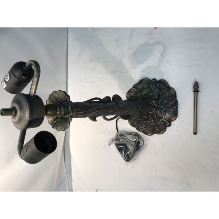 Lámpara de mesa Viro Belle Amber Ambar Zinc 60 W 40 x 60 x 40 cm 3