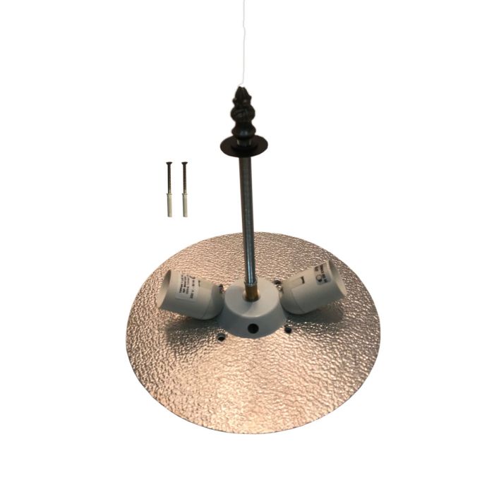 Lámpara de Techo Viro Dalí Ambar Hierro 60 W 30 x 25 x 30 cm 1