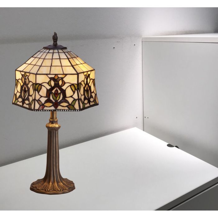 Lámpara de mesa Viro Hexa Multicolor Zinc 60 W 30 x 50 x 30 cm 1