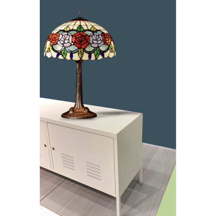 Lámpara de mesa Viro Rosy Multicolor Zinc 60 W 40 x 60 x 40 cm 7