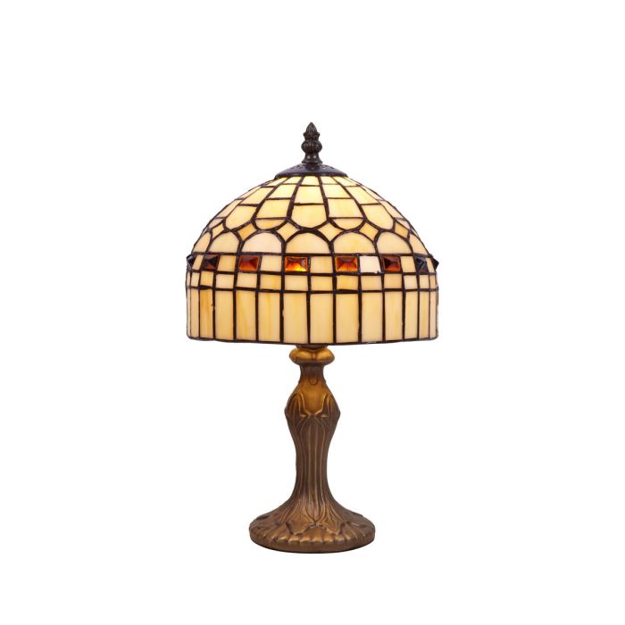 Lámpara de mesa Viro TABLE LAMP Beige Zinc 60 W 20 x 37 x 20 cm