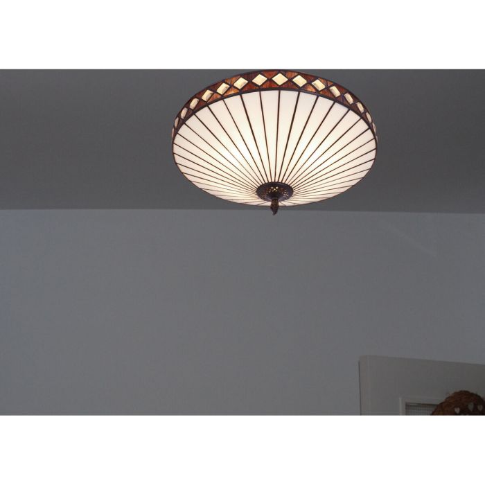 Lámpara de Techo Viro Ilumina Blanco Hierro 60 W 30 x 20 x 30 cm 5