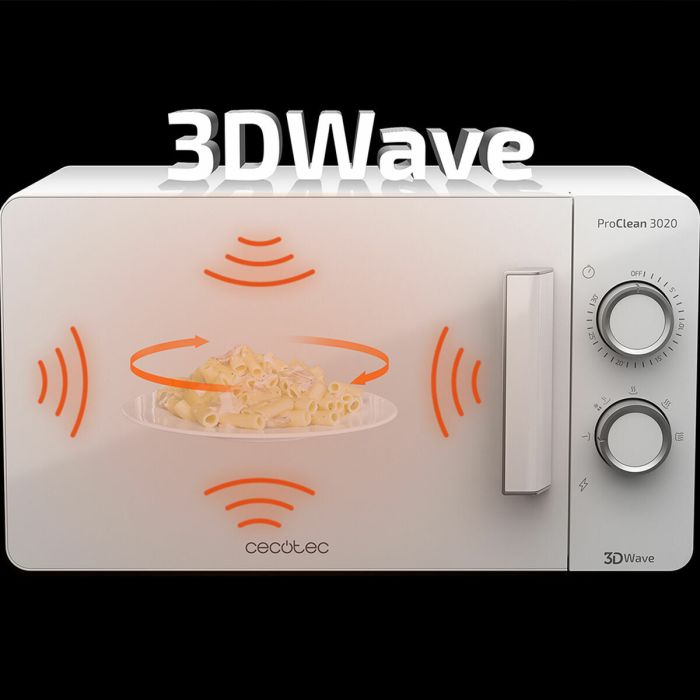 Microondas Cecotec VARIANTE 20 L 700W Blanco 700 W 20 L 3 Microondas Cecotec VARIANTE 20 L 700W Blanco 700 W 20 L 3