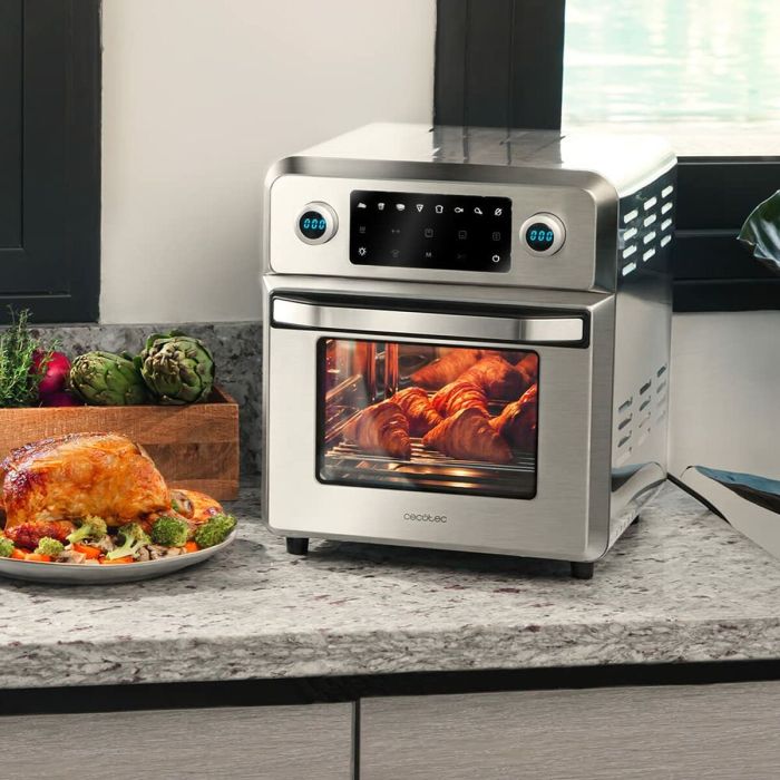 Mini Horno Eléctrico Cecotec Bake&Fry 1400 Touch Steel 6 Mini Horno Eléctrico Cecotec Bake&Fry 1400 Touch Steel 6