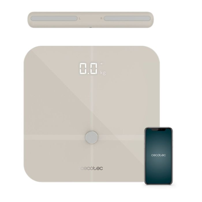Báscula Digital de Baño Cecotec Surface Precision 10600 Smart Healty Pro Beige