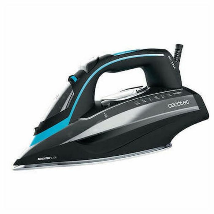 Plancha de Vapor Cecotec 3D ForceAnodized 750 Smart 400 ml 3100W Negro Azul