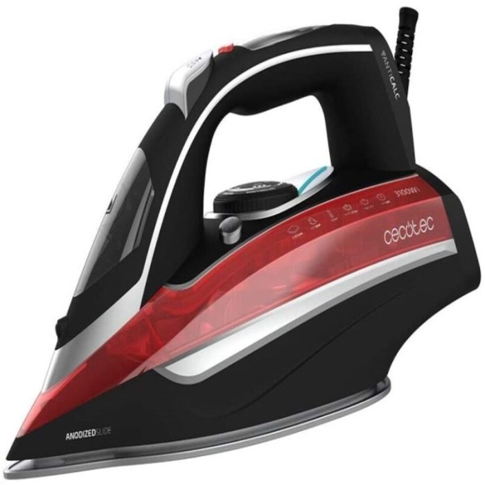 Plancha de Vapor Cecotec 3D ForceAnodized 850 i-Pump 400 ml 3100W Rojo 220-240 V 3100 W Plancha de Vapor Cecotec 3D ForceAnodized 850 i-Pump 400 ml 3100W Rojo 220-240 V 3100 W