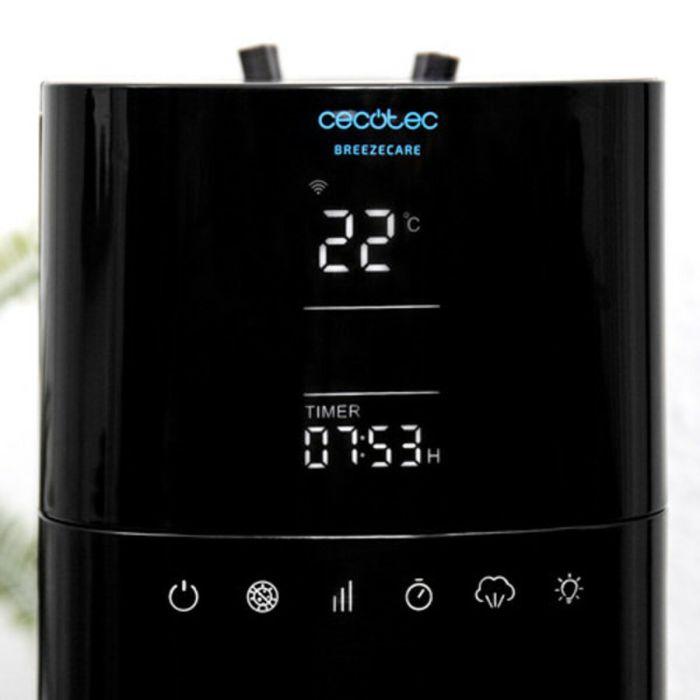 Humidificador Cecotec BreezeCare 4000 Connected 6 L 400 ml/h Negro (110 W) 6 Humidificador Cecotec BreezeCare 4000 Connected 6 L 400 ml/h Negro (110 W) 6