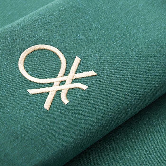 Juego de funda nórdica Benetton TEVERE Amarillo Azul 150 x 220 cm 2 Piezas 4