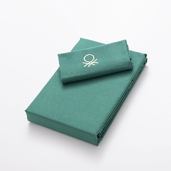 Juego de funda nórdica Benetton TEVERE Amarillo Azul 150 x 220 cm 2 Piezas 3