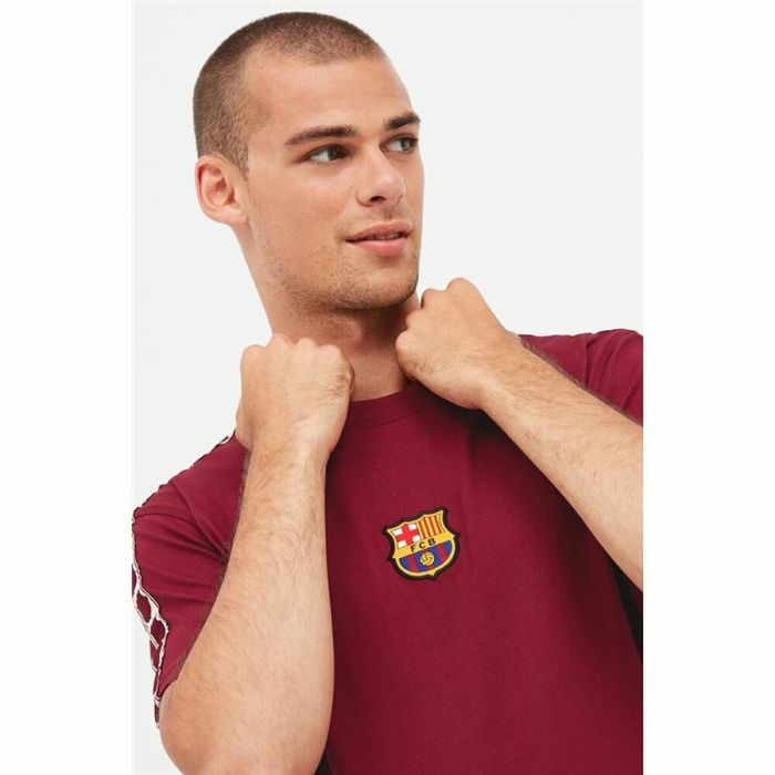 Camiseta de Fútbol de Manga Corta Hombre F.C. Barcelona Marrón 5