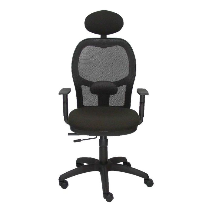 Silla de Oficina con Cabecero Jorquera  P&C I840CTK Negro 6