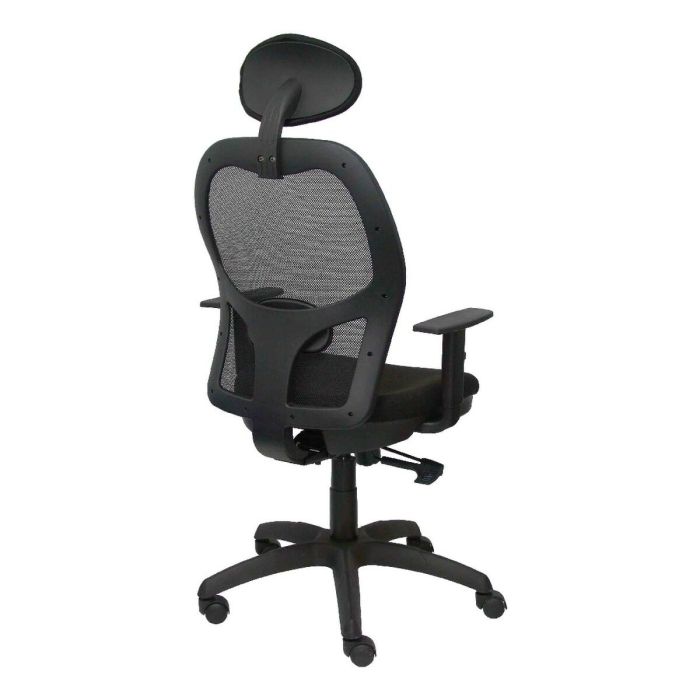 Silla de Oficina con Cabecero Jorquera  P&C I840CTK Negro 1