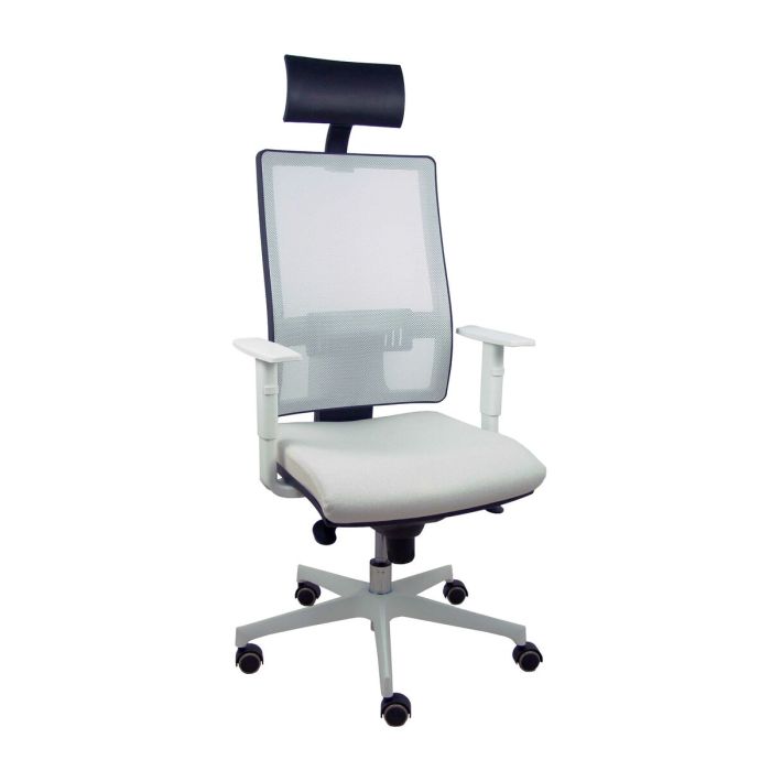 Silla de Oficina con Cabecero Horna P&C 0B4BRPC Blanco