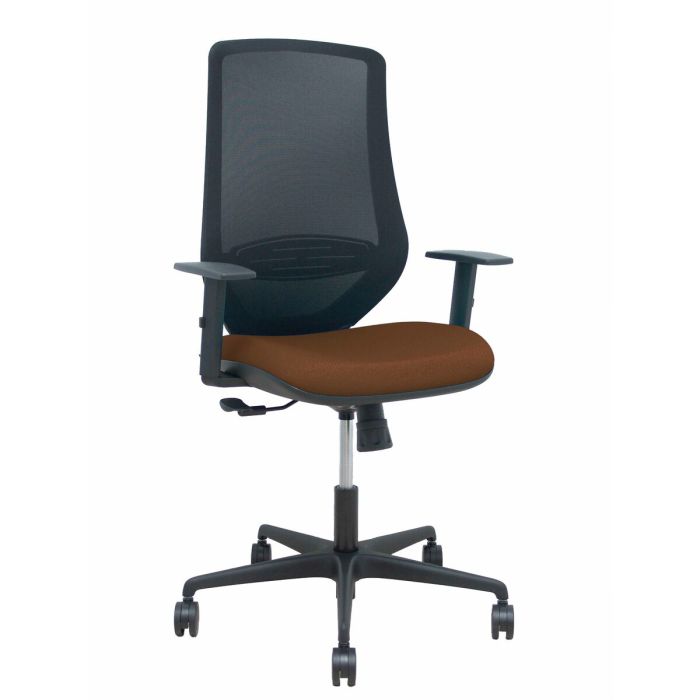 Silla de Oficina Mardos P&C 0B68R65 Marrón oscuro