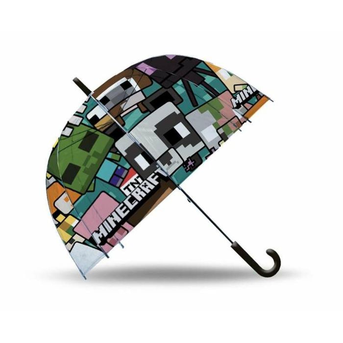 Paraguas Minecraft Plástico 46 cm Infantil