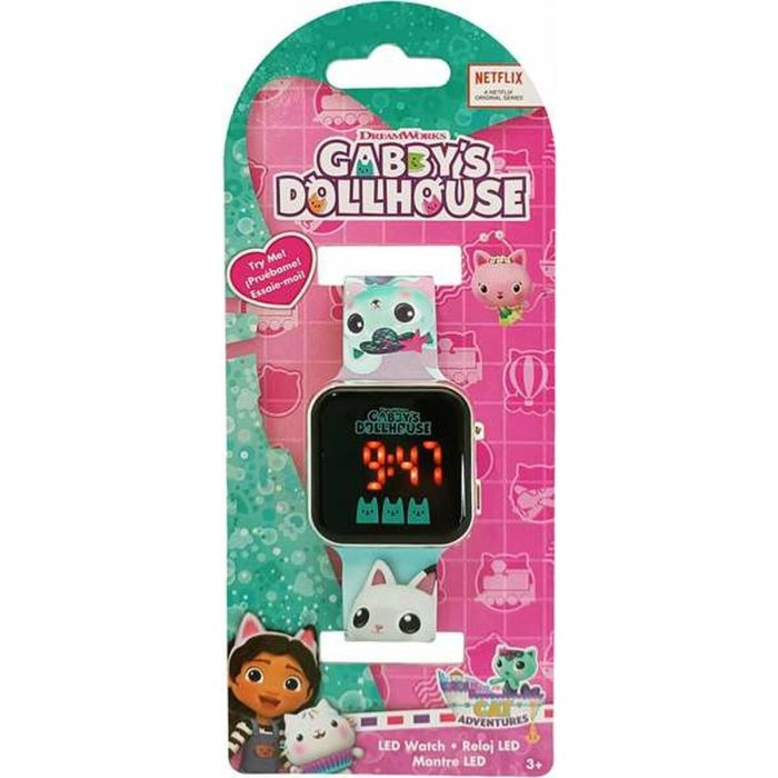 Smartwatch para Niños Gabby's Dollhouse Hora Calendario 18 x 7,5 x 3 cm 1