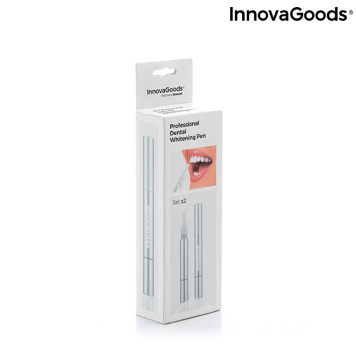 Lápiz Blanqueador Dental InnovaGoods (Pack de 2) 1
