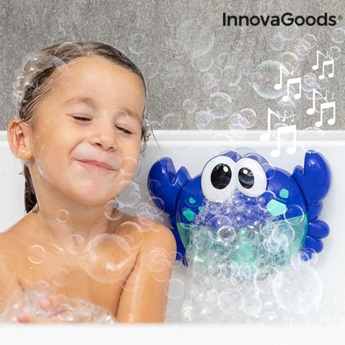 Cangrejo Musical con Pompas de Jabón para Baño Crabbly InnovaGoods IG814694 (Reacondicionado A+) Cangrejo Musical con Pompas de Jabón para Baño Crabbly InnovaGoods IG814694 (Reacondicionado A+)