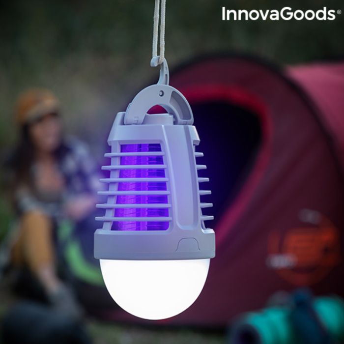 Lámpara Antimosquitos Recargable con LED 2 en 1 KL Bulb InnovaGoods 11