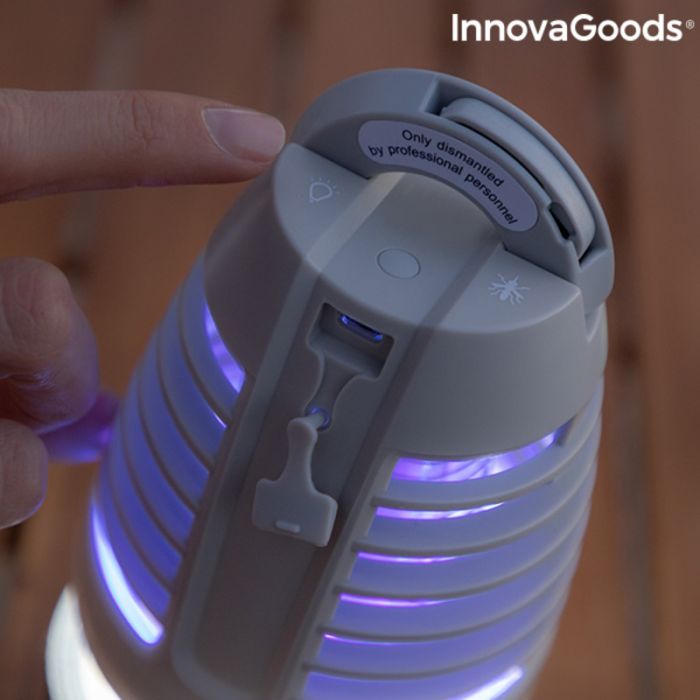 Lámpara Antimosquitos Recargable con LED 2 en 1 KL Bulb InnovaGoods 8