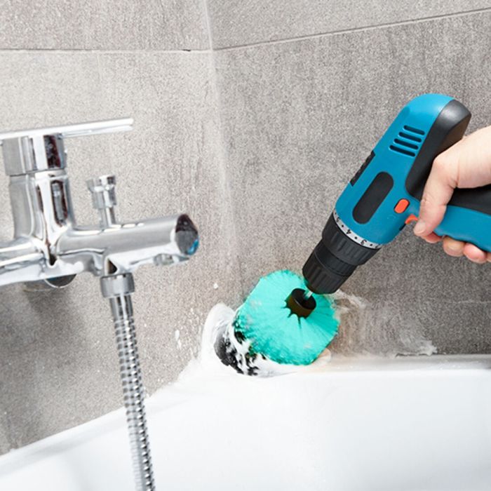 Set de Cepillos de Limpieza para Taladro Cyclean InnovaGoods CLEANING BRUSHES (Reacondicionado A+) 9