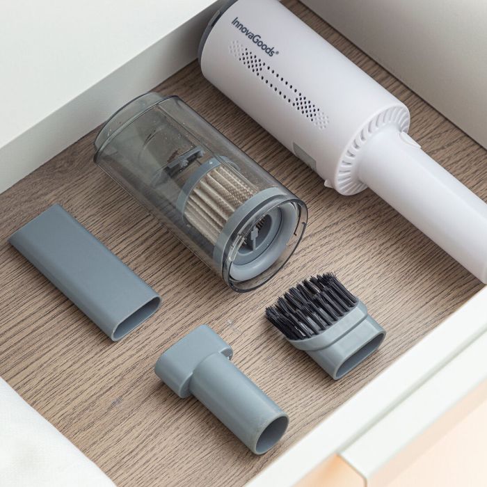 Aspirador de Mano Recargable con 3 Accesorios Hancuum InnovaGoods V0103300 (Reacondicionado A+) 12 Aspirador de Mano Recargable con 3 Accesorios Hancuum InnovaGoods V0103300 (Reacondicionado A+) 12