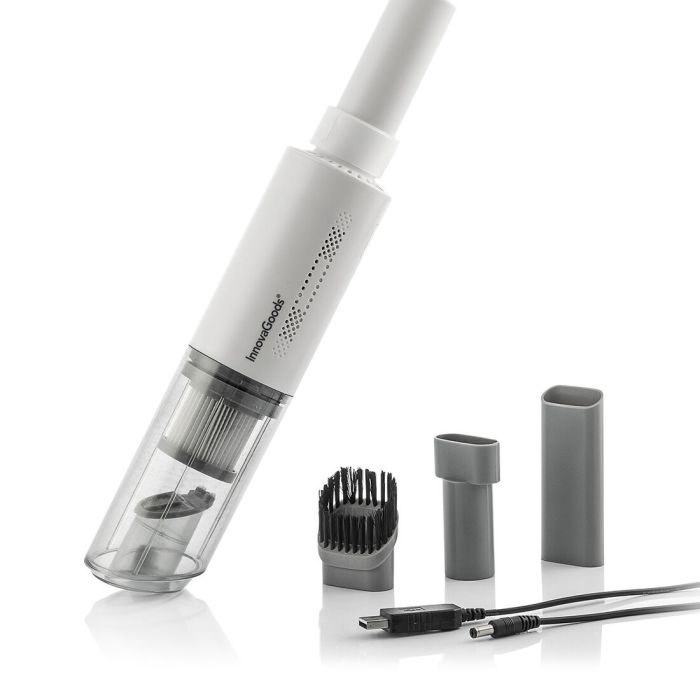 Aspirador de Mano Recargable con 3 Accesorios Hancuum InnovaGoods V0103300 (Reacondicionado A+) 7 Aspirador de Mano Recargable con 3 Accesorios Hancuum InnovaGoods V0103300 (Reacondicionado A+) 7
