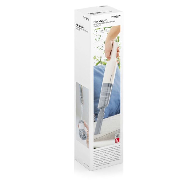 Aspirador de Mano Recargable con 3 Accesorios Hancuum InnovaGoods V0103300 (Reacondicionado A+) 5 Aspirador de Mano Recargable con 3 Accesorios Hancuum InnovaGoods V0103300 (Reacondicionado A+) 5