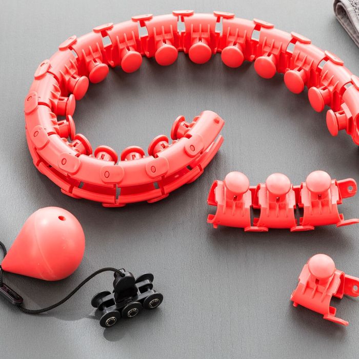 Aro de Fitness Inteligente Ajustable con Peso Fittehoop InnovaGoods FITTEHOOP (Reacondicionado A+) 4