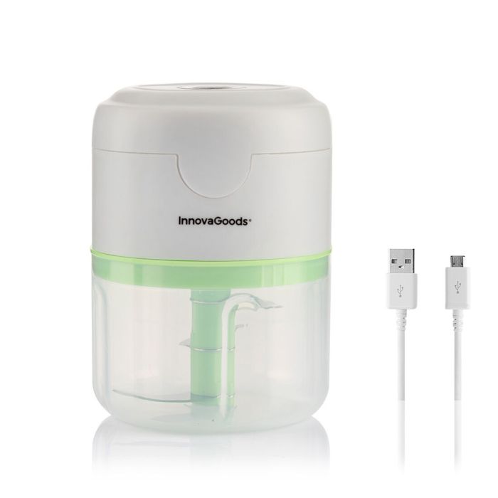 Mini Picadora Recargable Portátil Echoppie InnovaGoods V0103337 (Reacondicionado A+) 2 Mini Picadora Recargable Portátil Echoppie InnovaGoods V0103337 (Reacondicionado A+) 2