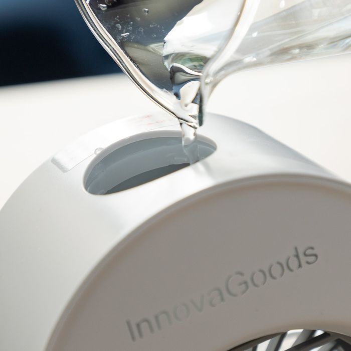 Mini Climatizador Humidificador por Ultrasonidos con LED Koolizer InnovaGoods Humidificador mini 200 ml Blanco (Reacondicionado 10 Mini Climatizador Humidificador por Ultrasonidos con LED Koolizer InnovaGoods Humidificador mini 200 ml Blanco (Reacondicionado 10
