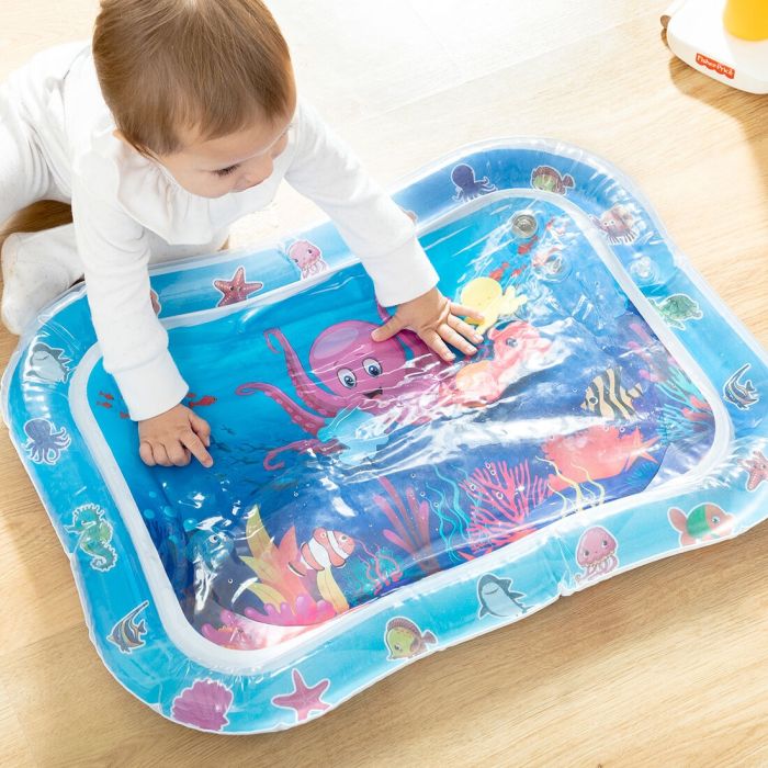 Alfombra de Juegos Inflable con Agua para Bebé Wabbly InnovaGoods 10
