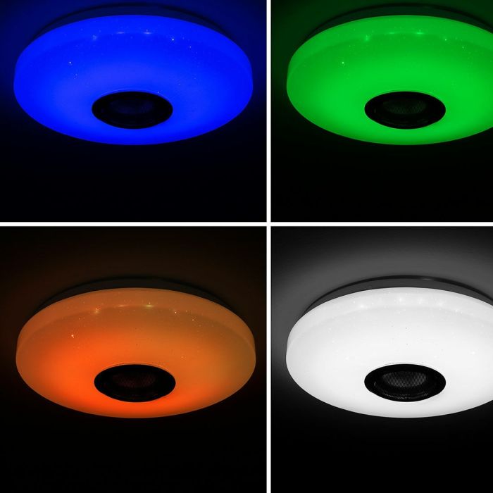 Lámpara LED de Techo con Altavoz Lumavox InnovaGoods 11