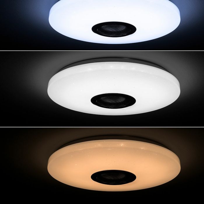 Lámpara LED de Techo con Altavoz Lumavox InnovaGoods 9