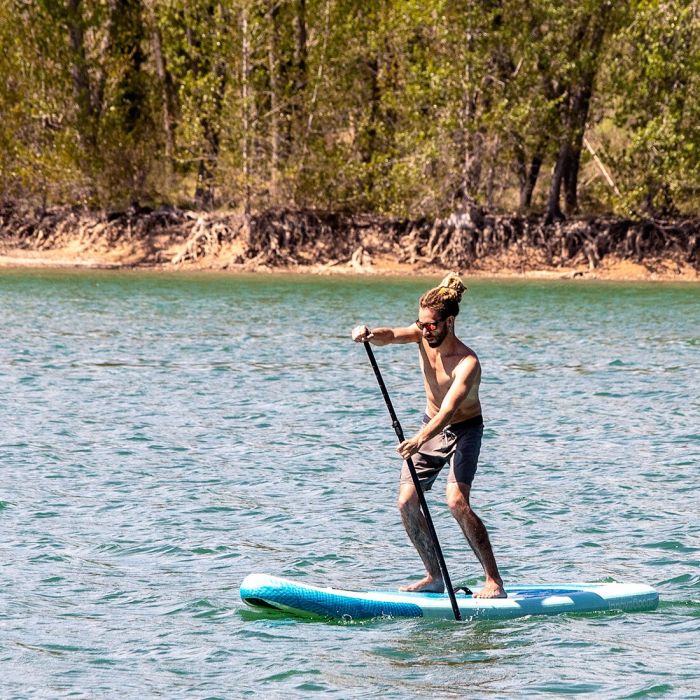 Tabla de Paddle Surf Hinchable con Accesorios Milos InnovaGoods 10' 305 cm 20