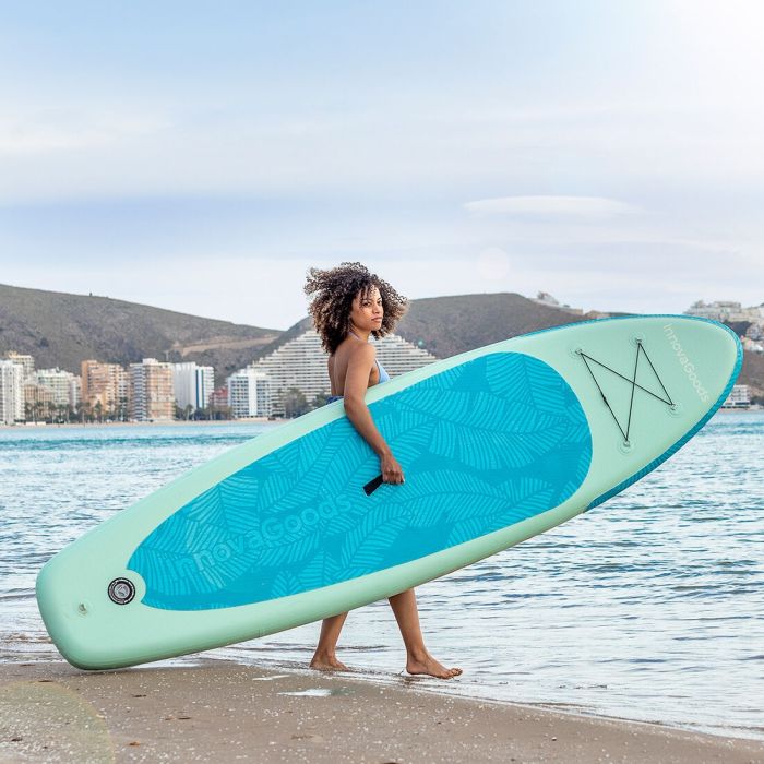 Tabla de Paddle Surf Hinchable con Accesorios Milos InnovaGoods 10' 305 cm 10