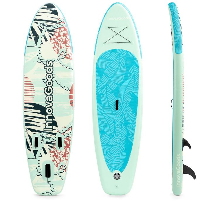 Tabla de Paddle Surf Hinchable con Accesorios Milos InnovaGoods 10' 305 cm 2