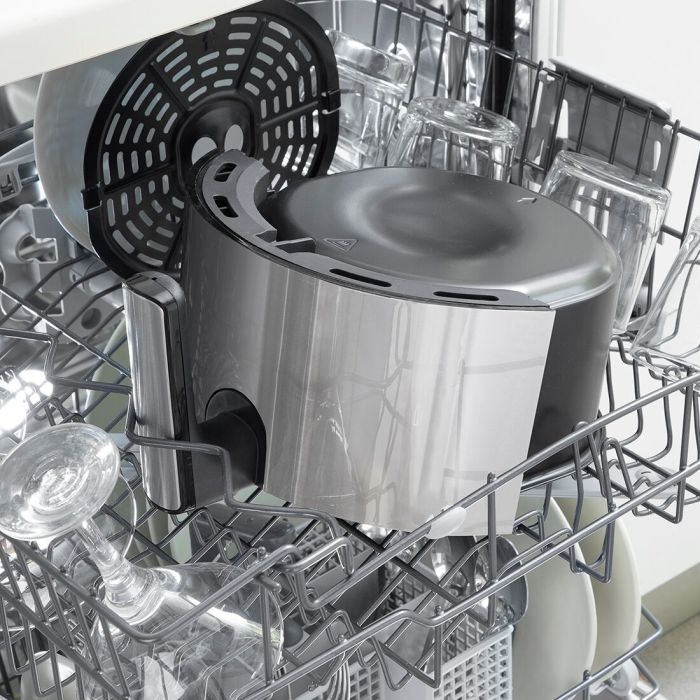 Freidora sin Aceite InnovaGoods Acero Inoxidable Negro 3,5 L 1400 W (Reacondicionado A+) 8 Freidora sin Aceite InnovaGoods Acero Inoxidable Negro 3,5 L 1400 W (Reacondicionado A+) 8